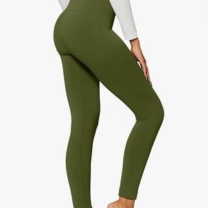 Fleece Lined Luxurious Insulated High Waist or Foldover Leggings NWT